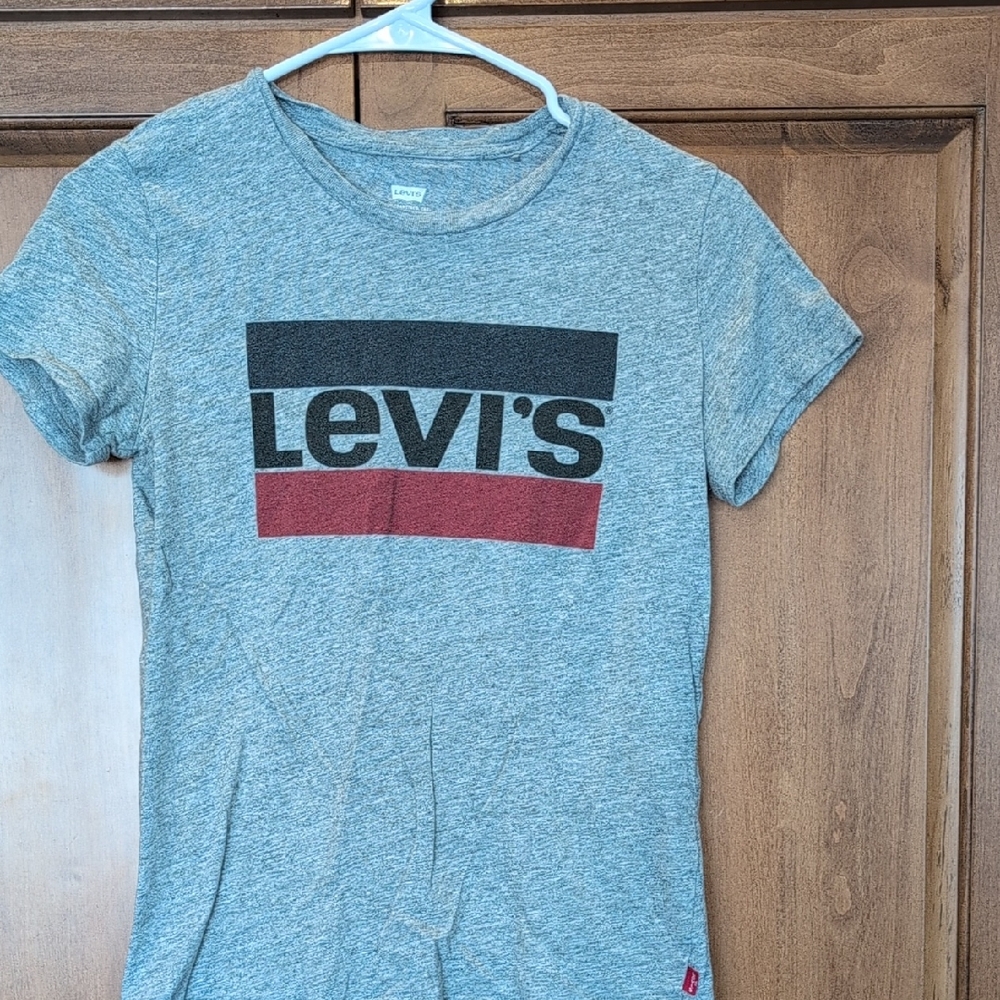 Levi's Heather Gray Logo Tee